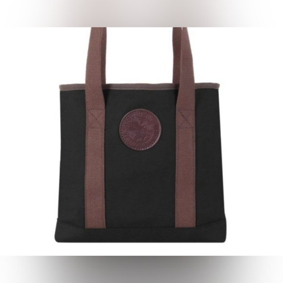 Duluth Pack 5 Liter Capacity Black Long Handles Mini Tote Made In USA - Picture 3 of 15